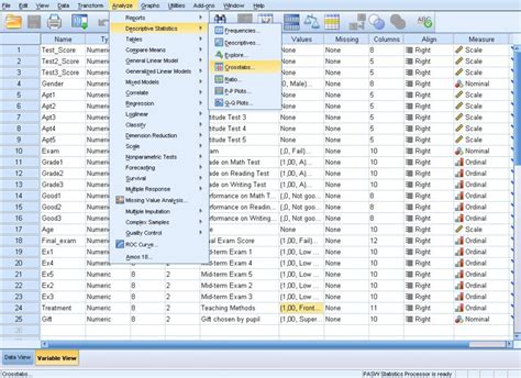 IBM SPSS Statistics .